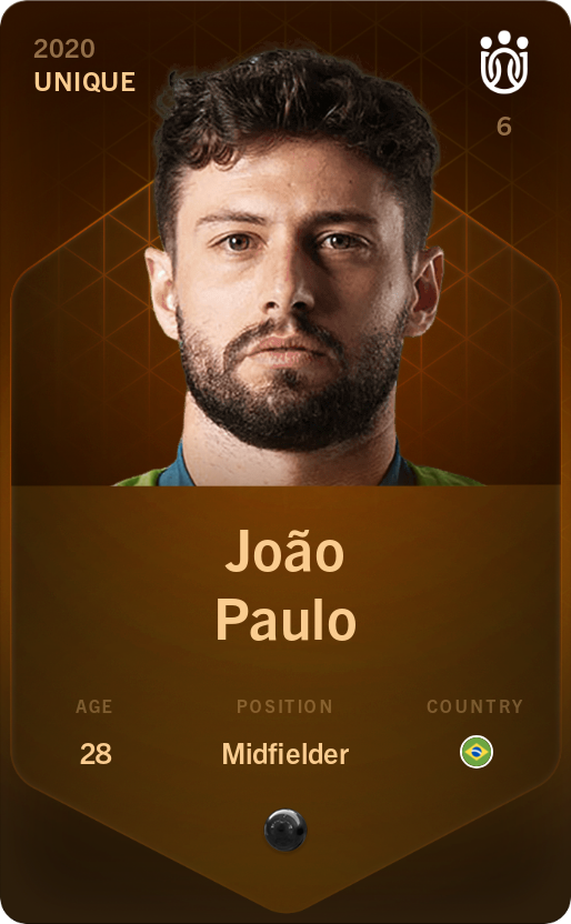 Sorare - Sorare Official - João Paulo 2020-21 • Unique - NFT # 15589526663779816437522021745657873999488544177658774680931764313339174978091