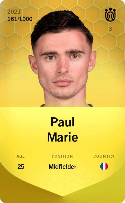 Paul Marie 2021-22 • Limited 161/1000