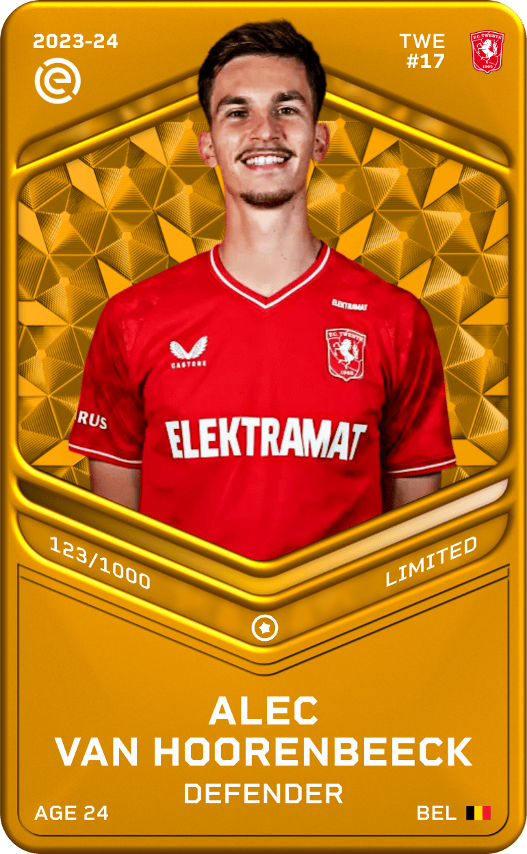 Alec Van Hoorenbeeck 2023-24 • Limited 123/1000