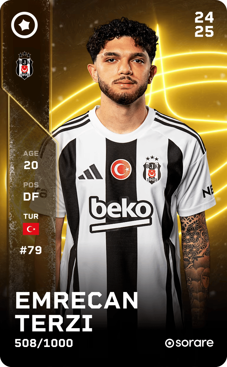 Emrecan Terzi 2024-25 • Limited 508/1000