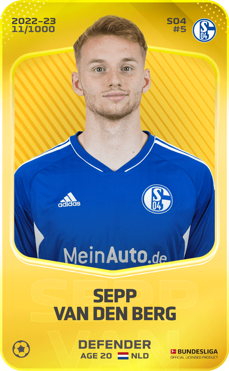 Sepp van den Berg 2022-23 • Limited 11/1000