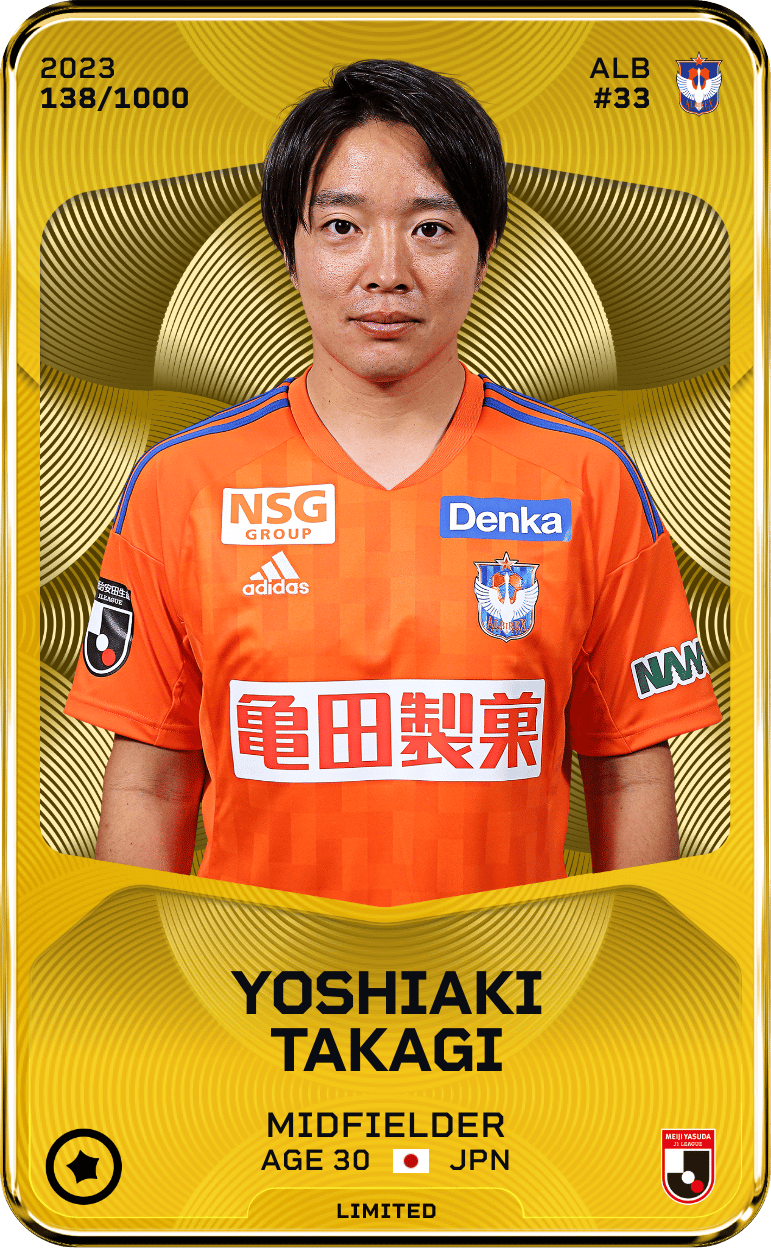 Yoshiaki Takagi 2023-24 • Limited 138/1000