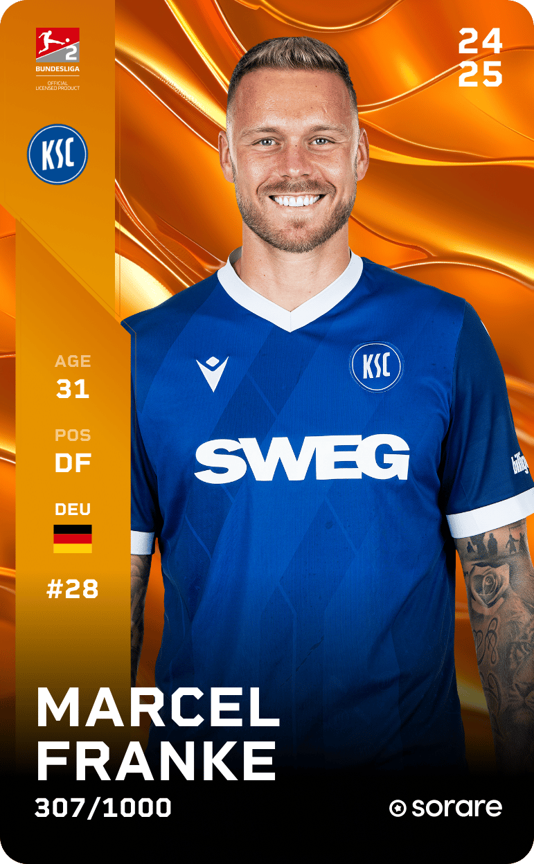 Marcel Franke 2024-25 • Limited 307/1000