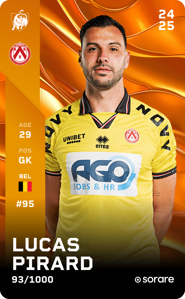 Lucas Pirard 2024-25 • Limited 93/1000