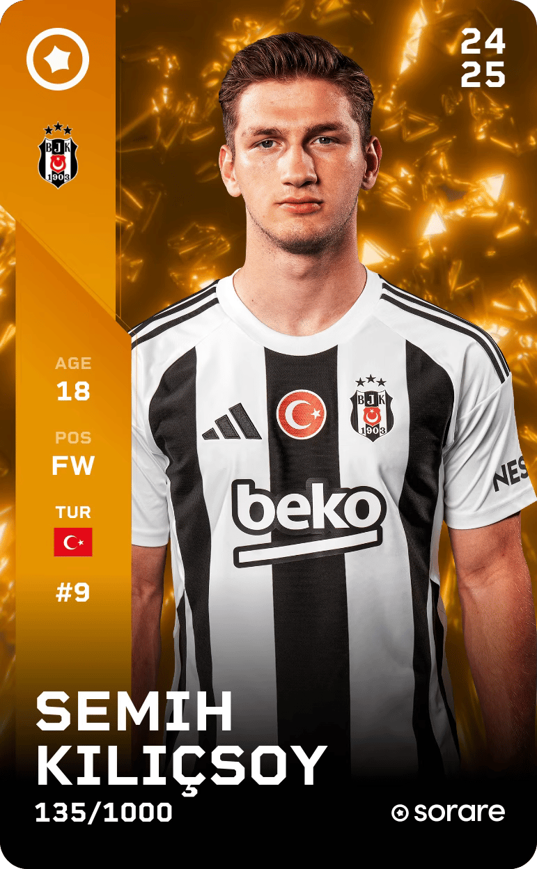 Semih Kılıçsoy 2024-25 • Limited 135/1000