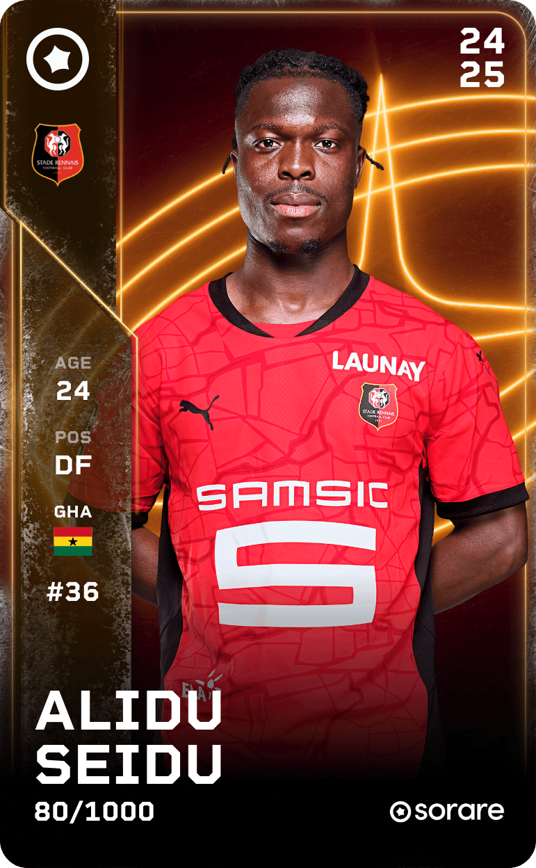 Alidu Seidu 2024-25 • Limited 80/1000