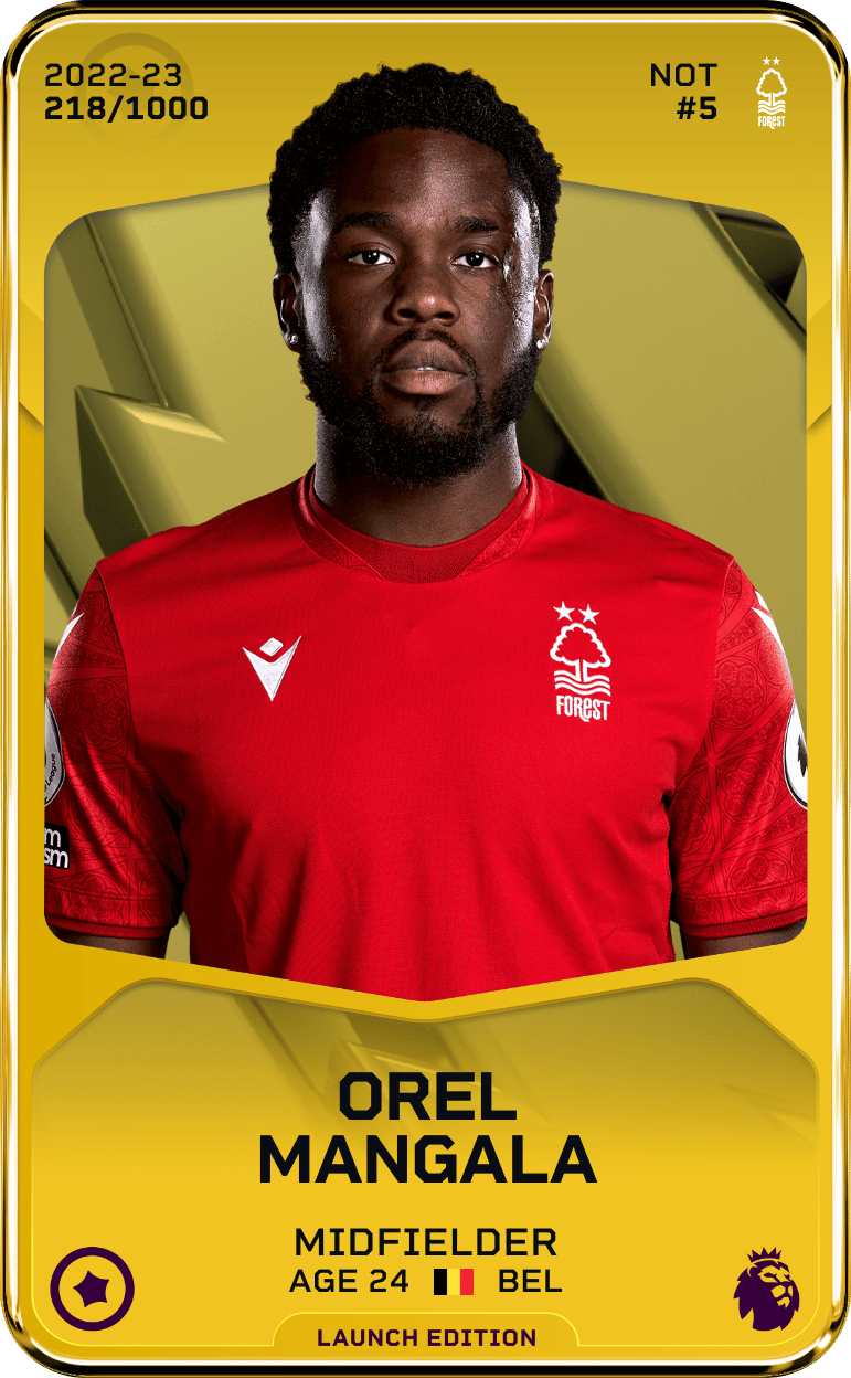 Orel Mangala 2022-23 • Limited 218/1000