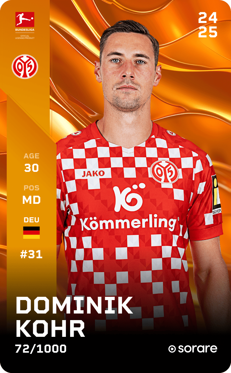 Dominik Kohr 2024-25 • Limited 72/1000