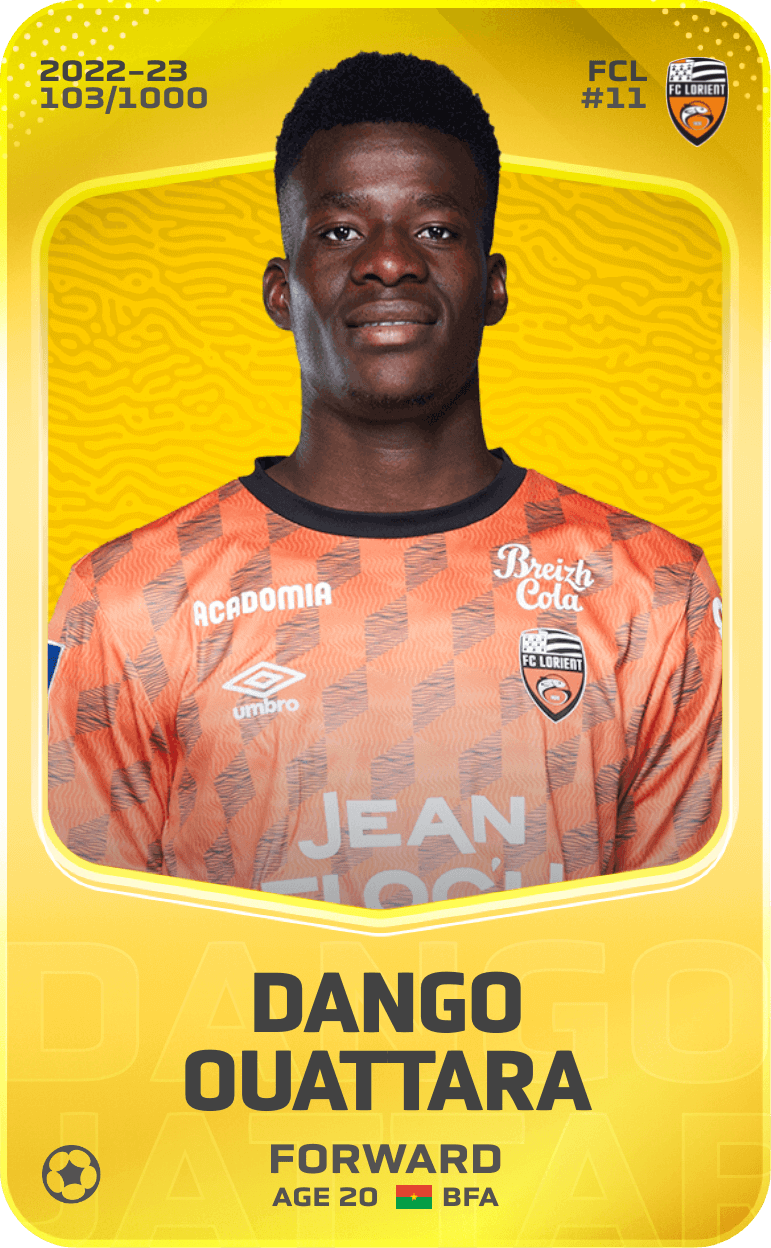 Dango Ouattara 2022-23 • Limited 103/1000