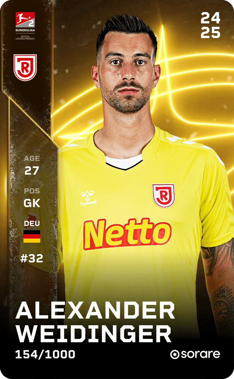 Alexander Weidinger 2024-25 • Limited 154/1000