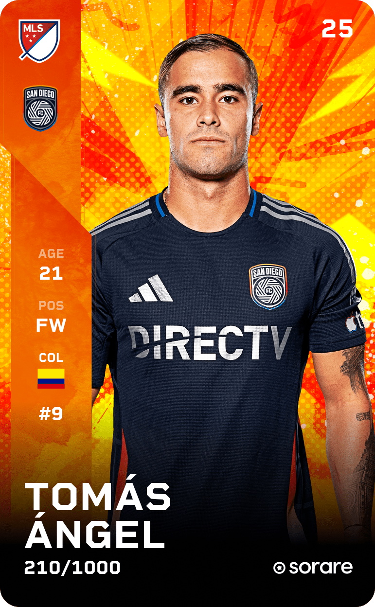 Tomás Ángel 2025-26 • Limited 210/1000