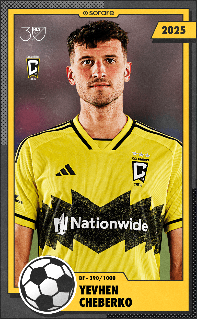 Yevhen Cheberko 2025-26 • Limited 390/1000