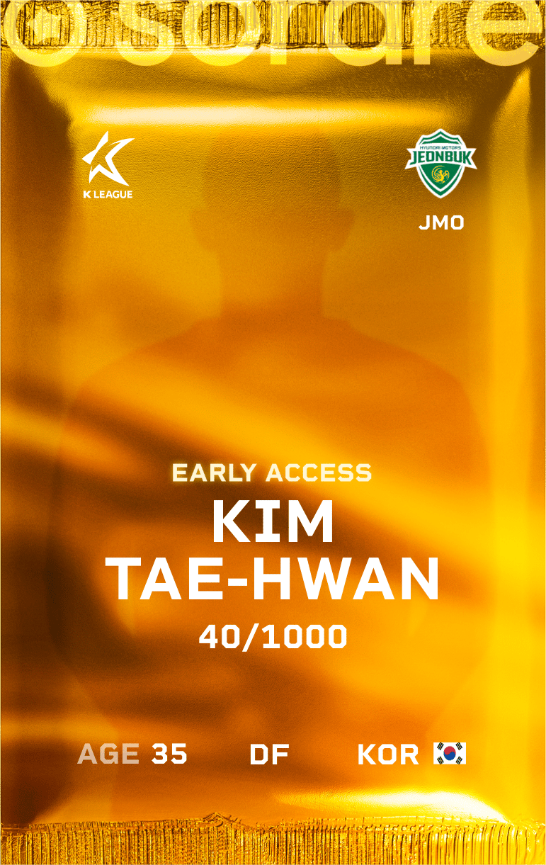 Kim Tae-Hwan 2025-26 • Limited 40/1000