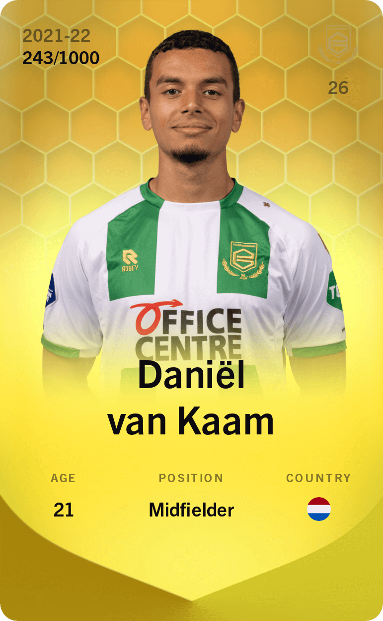 Daniël van Kaam 2021-22 • Limited 243/1000