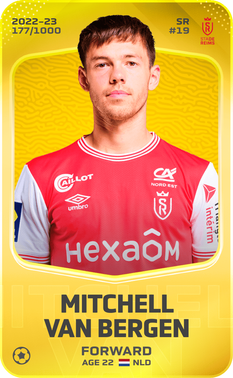Mitchell van Bergen 2022-23 • Limited 177/1000
