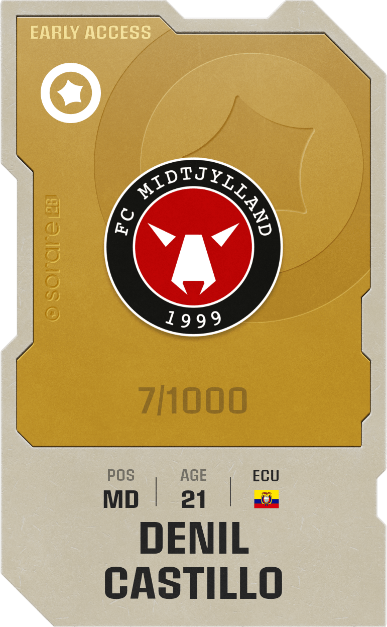 Denil Castillo 2025-26 • Limited 7/1000