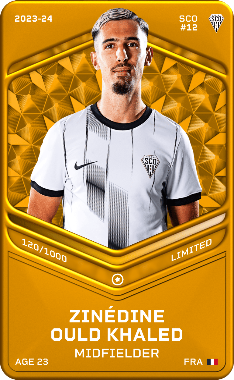 Zinédine Ould Khaled 2023-24 • Limited 120/1000