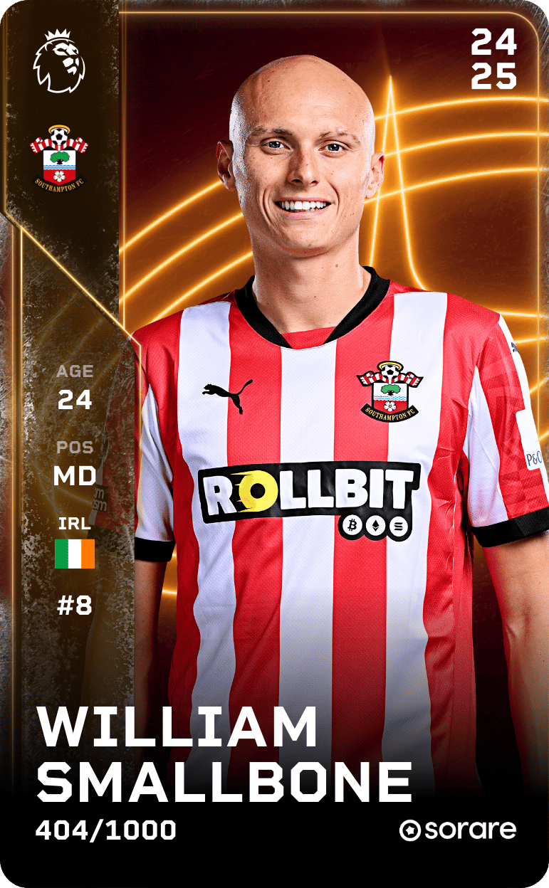 William Smallbone 2024-25 • Limited 404/1000