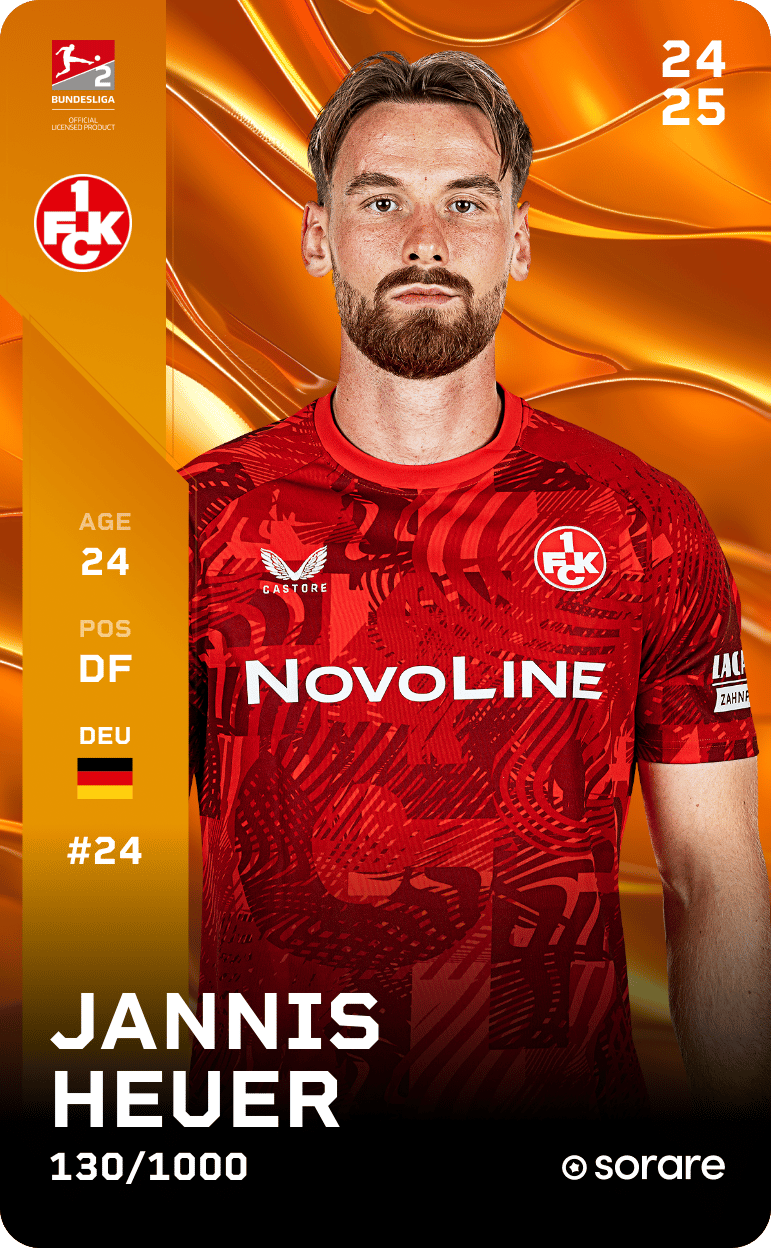 Jannis Heuer 2024-25 • Limited 130/1000