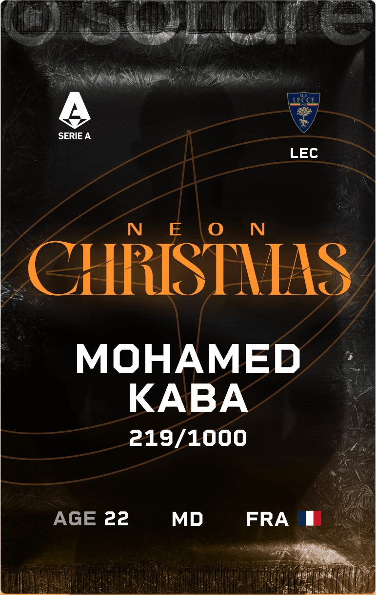 Mohamed Kaba 2024-25 • Limited 219/1000
