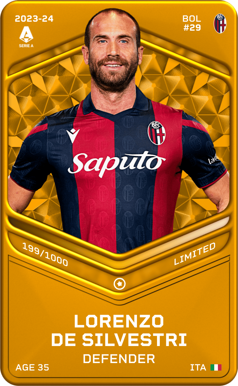 Lorenzo De Silvestri 2023-24 • Limited 199/1000