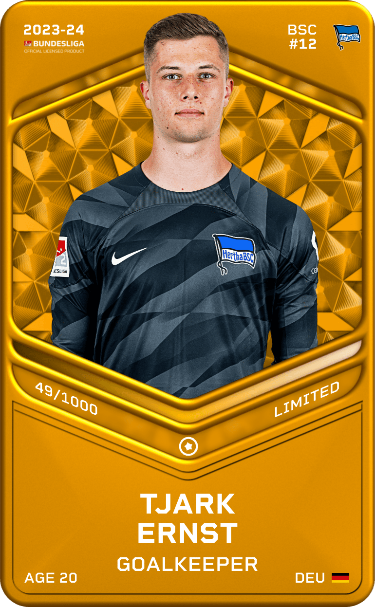 Tjark Ernst 2023-24 • Limited 49/1000