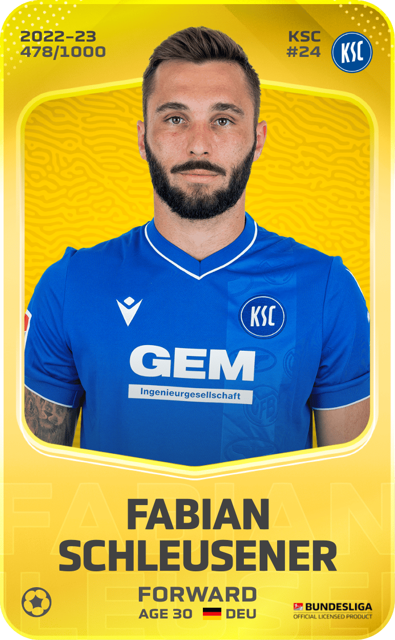 Fabian Schleusener 2022-23 • Limited 478/1000