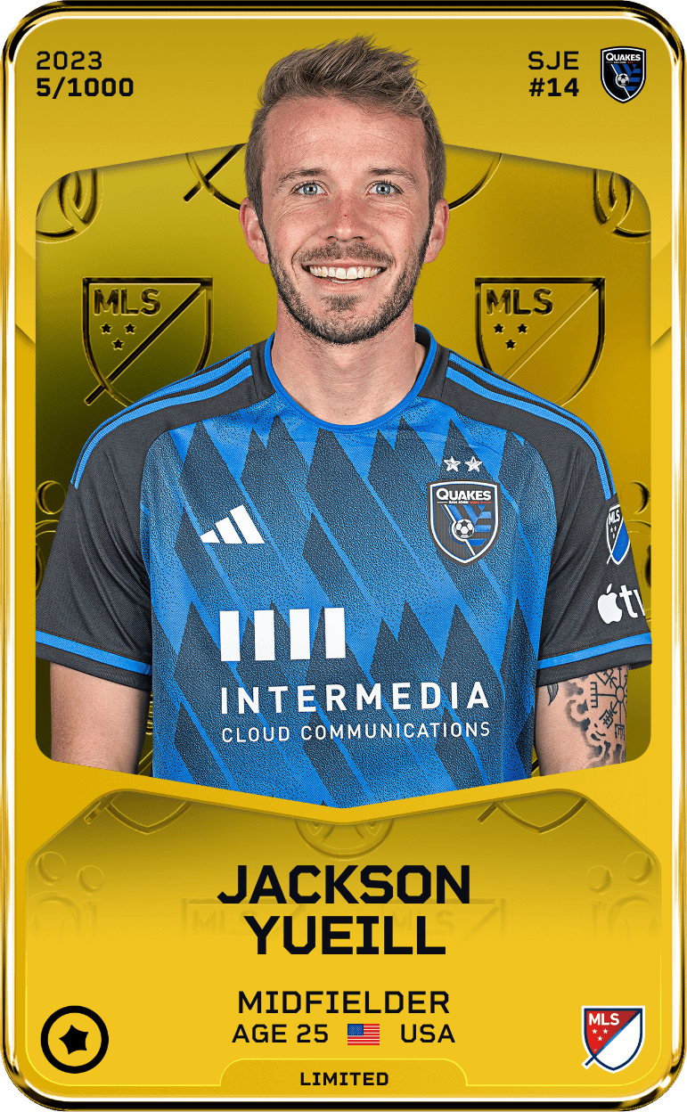 Jackson Yueill 2023-24 • Limited 5/1000