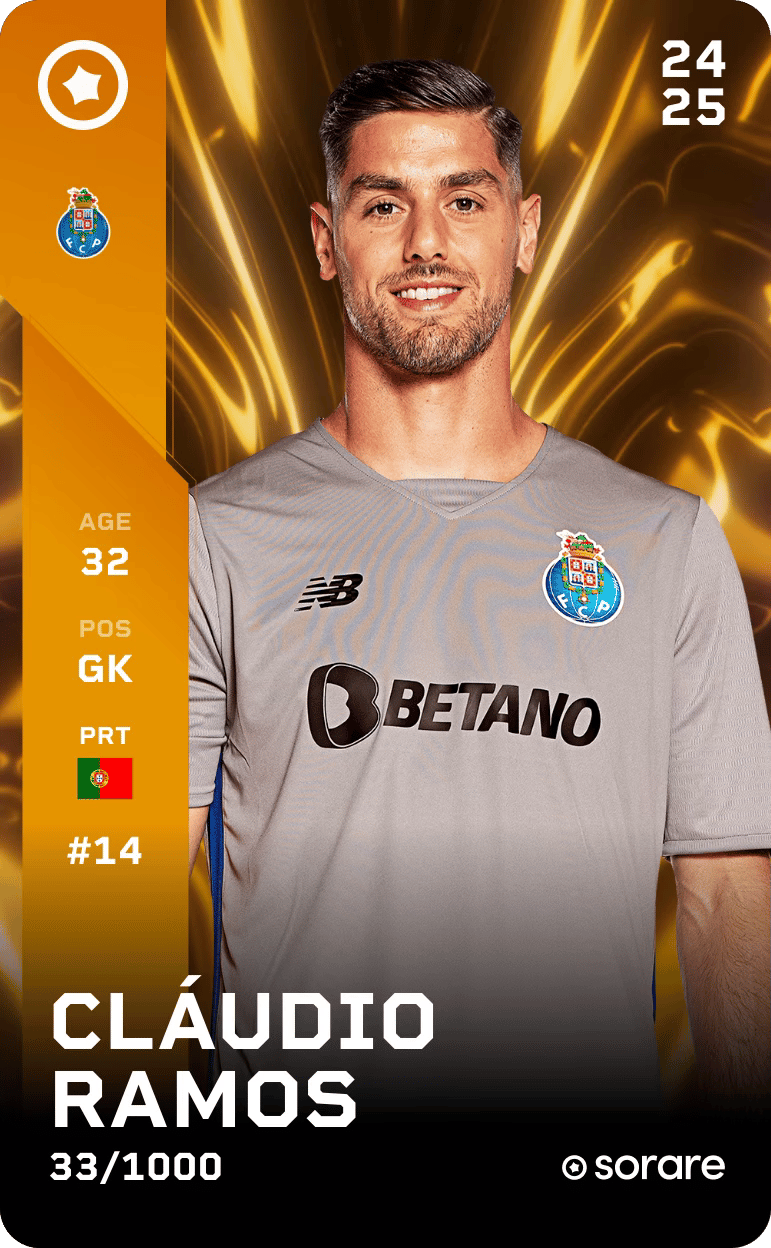 Cláudio Ramos 2024-25 • Limited 33/1000