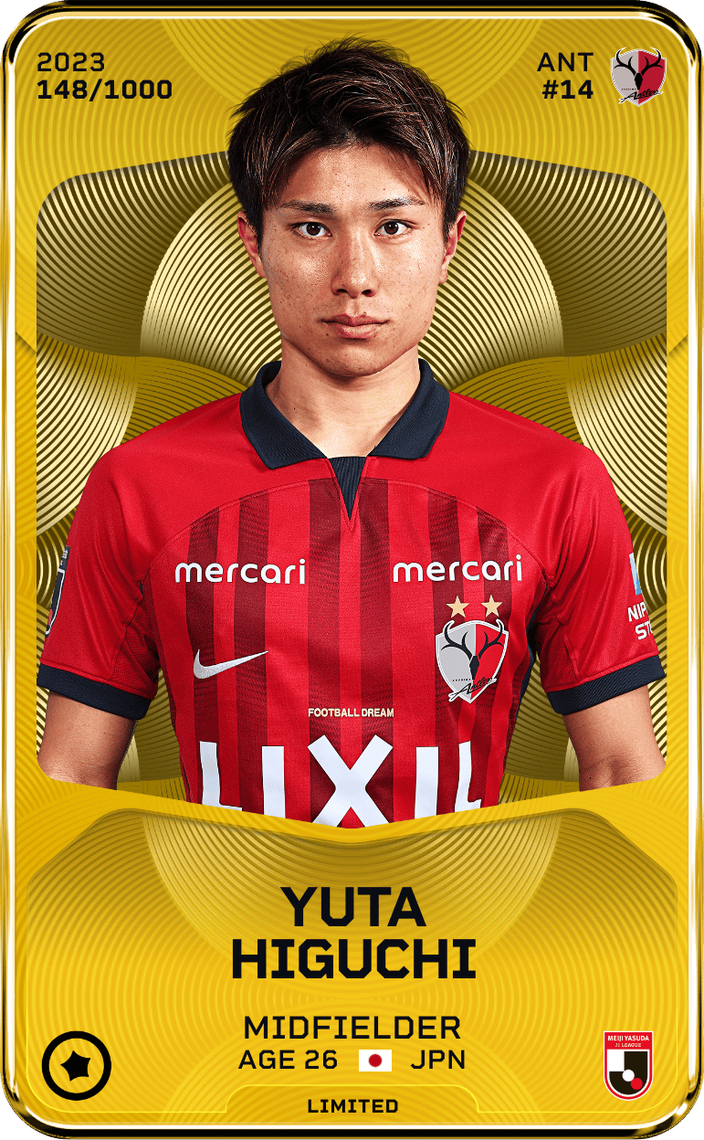 Yuta Higuchi 2023-24 • Limited 148/1000