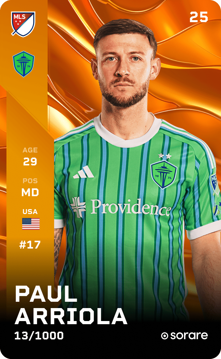 Paul Arriola 2025-26 • Limited 13/1000