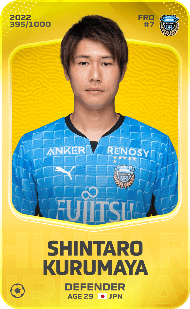 Shintaro Kurumaya 2022-23 • Limited 395/1000