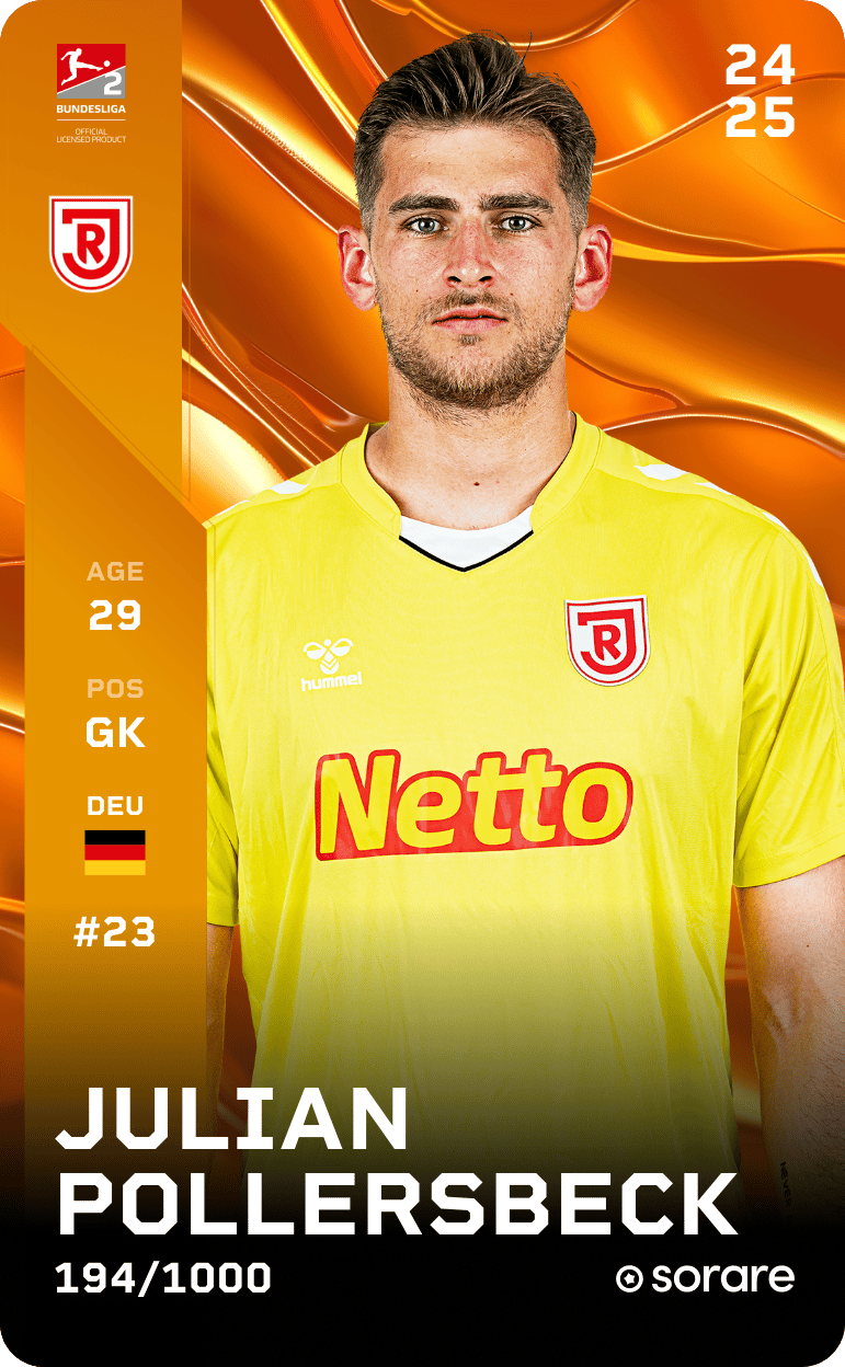 Julian Pollersbeck 2024-25 • Limited 194/1000