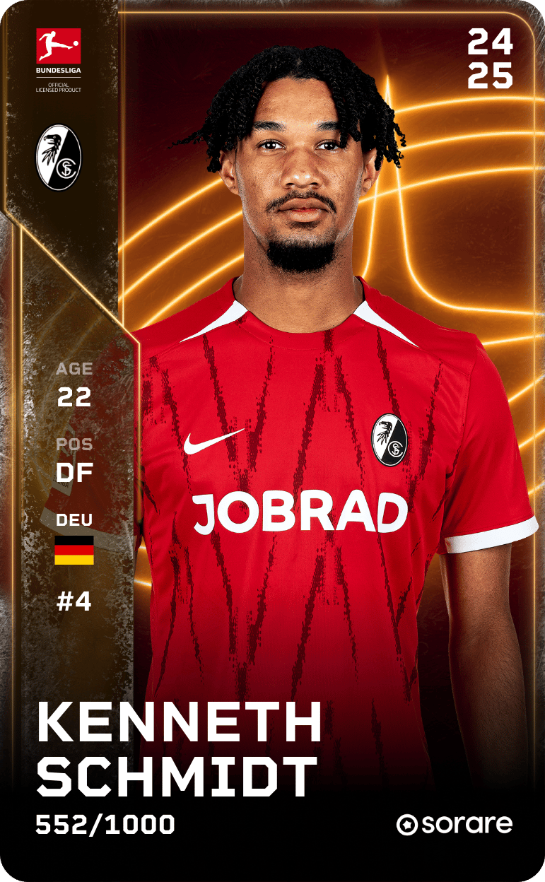 Kenneth Schmidt 2024-25 • Limited 552/1000