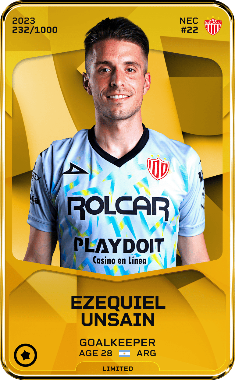 Ezequiel Unsain 2023-24 • Limited 232/1000