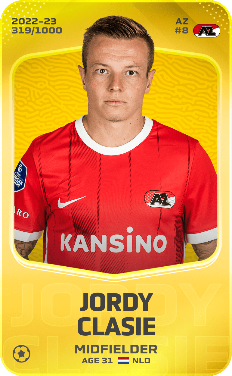 Jordy Clasie 2022-23 • Limited 319/1000