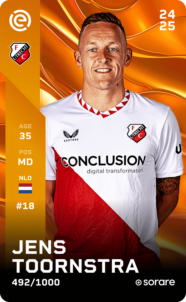 Jens Toornstra 2024-25 • Limited 492/1000