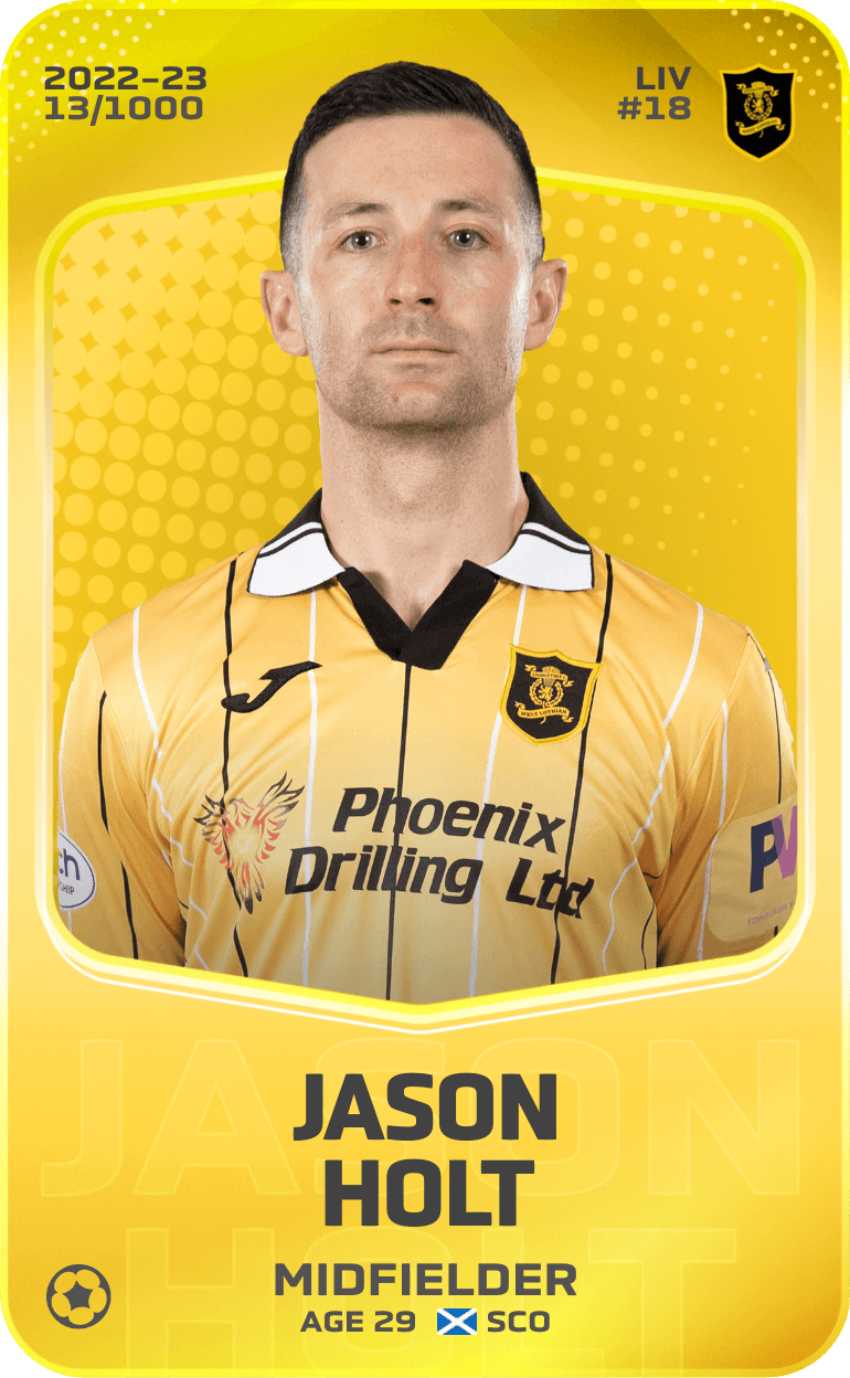 Jason Holt 2022-23 • Limited 13/1000