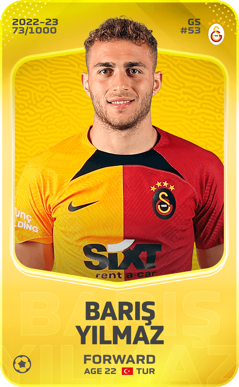 Barış Yılmaz 2022-23 • Limited 73/1000