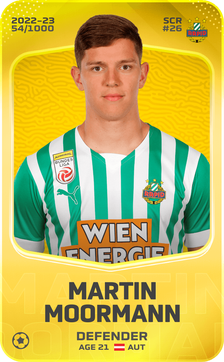 Martin Moormann 2022-23 • Limited 54/1000
