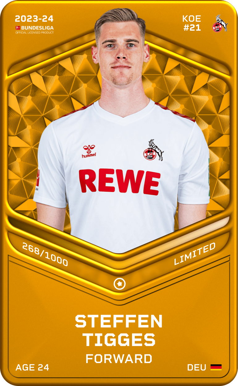 Steffen Tigges 2023-24 • Limited 268/1000