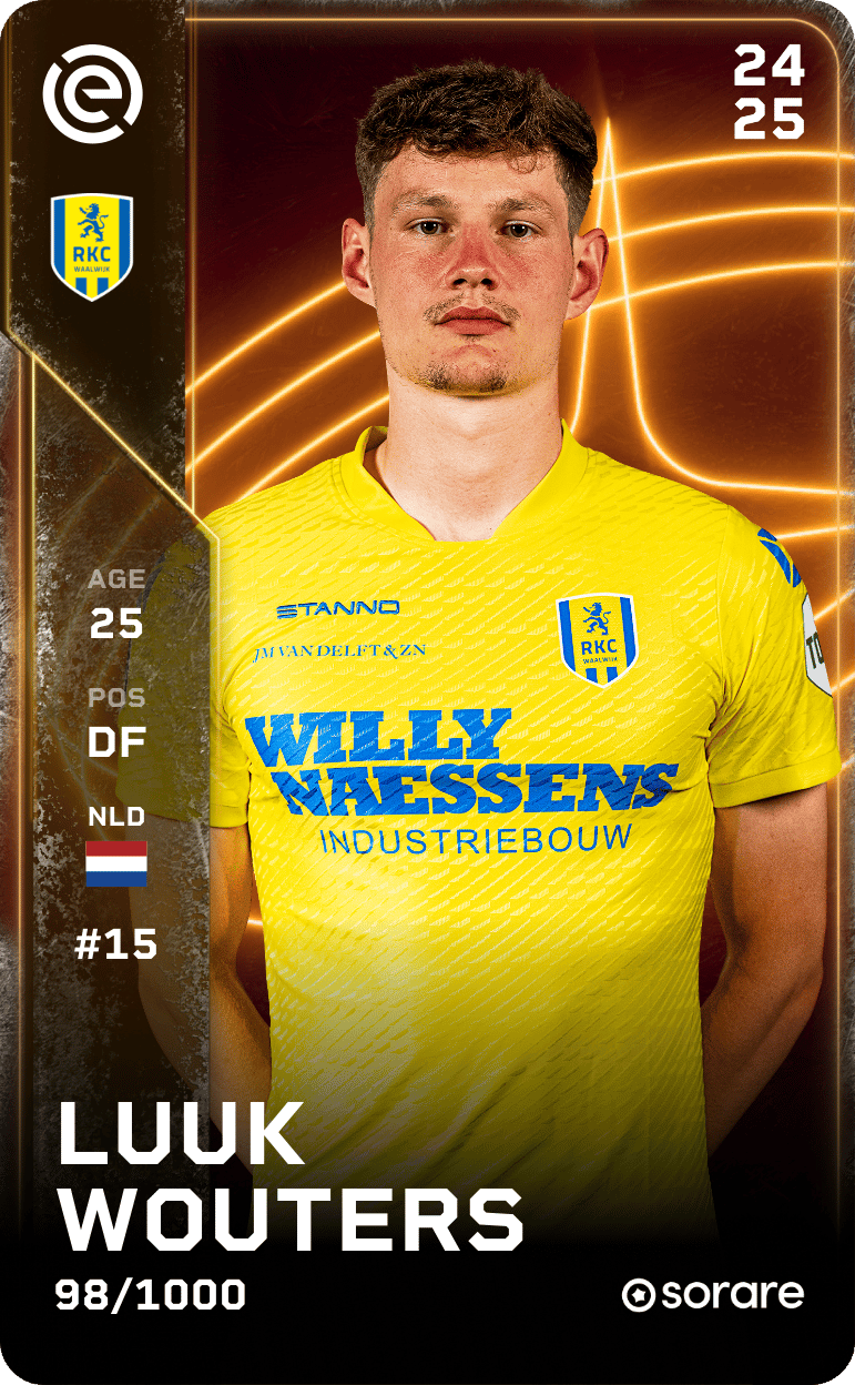 Luuk Wouters 2024-25 • Limited 98/1000