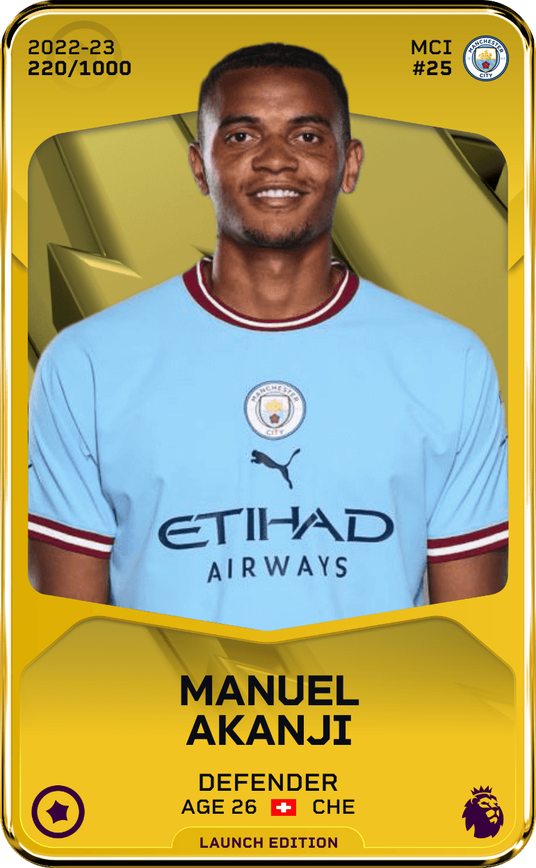 Manuel Akanji 2022-23 • Limited 220/1000