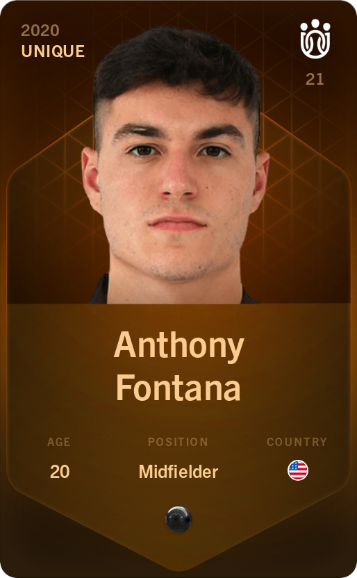 Sorare - Sorare Official - Anthony Fontana 2020-21 • Unique - NFT # 80168014387354990051785403091057331065768707783616759088449763170942621886614
