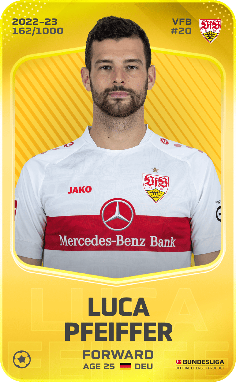 Luca Pfeiffer 2022-23 • Limited 162/1000