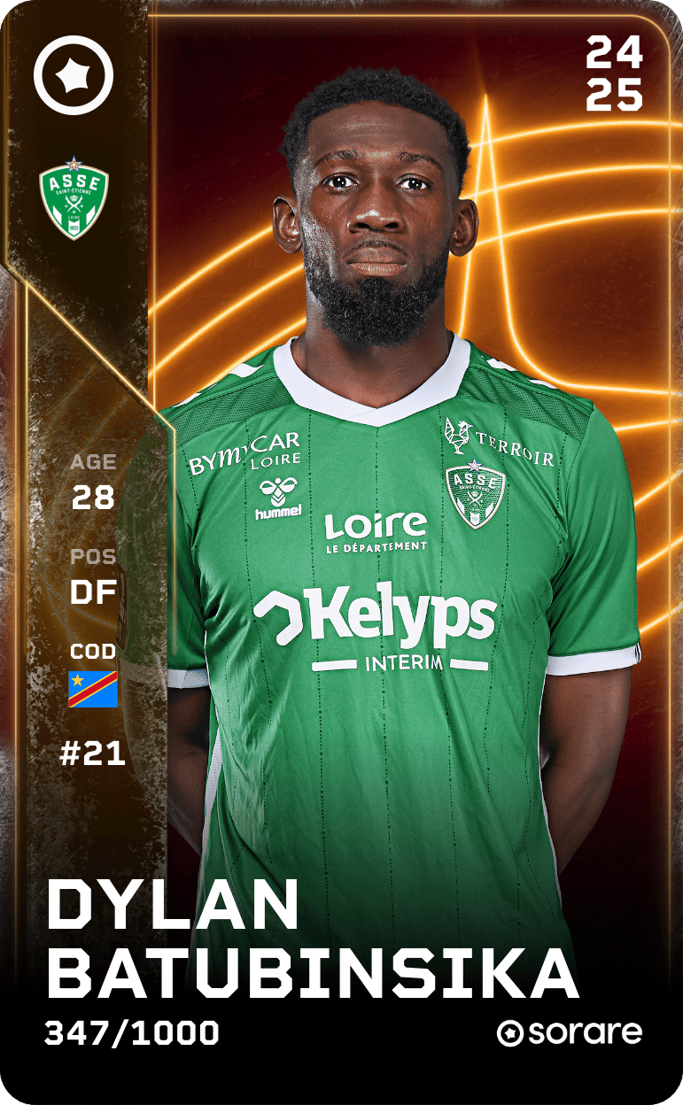 Dylan Batubinsika 2024-25 • Limited 347/1000