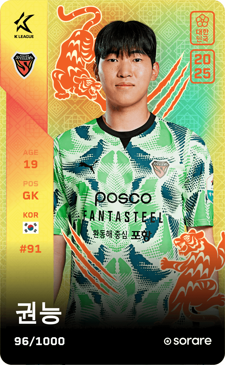 Kwon Neung 2025-26 • Limited 96/1000