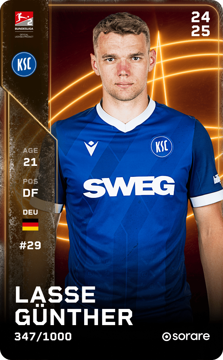 Lasse Günther 2024-25 • Limited 347/1000