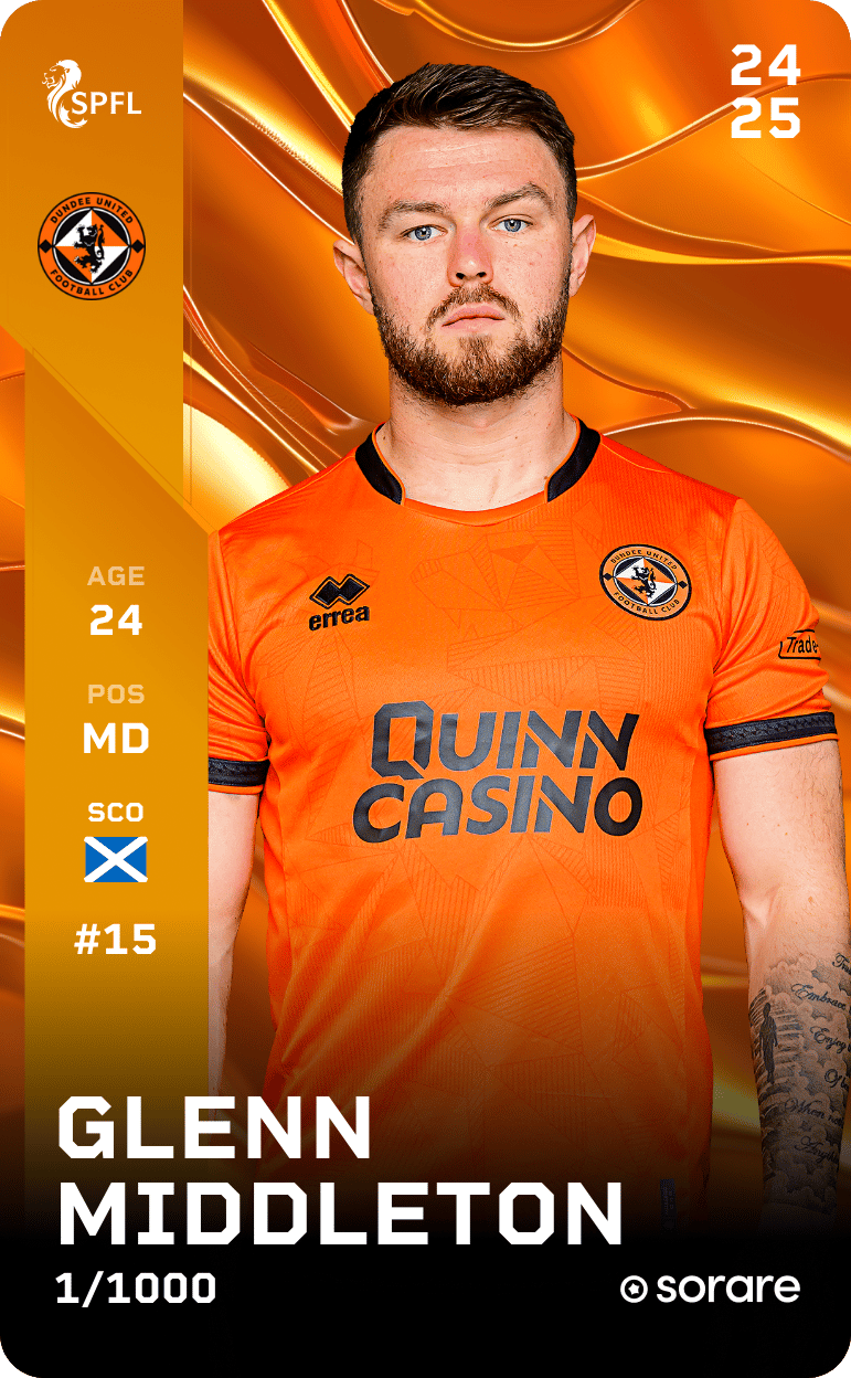 Glenn Middleton 2024-25 • Limited 1/1000