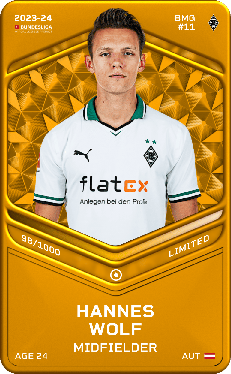 Hannes Wolf 2023-24 • Limited 98/1000